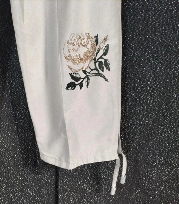 Lichtgewicht katoenen broek / buisbroek maat L grijs nieuw – photo 4